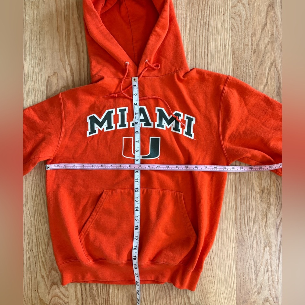 Champion Orange Miami Hoodie - Picture 7 of 8